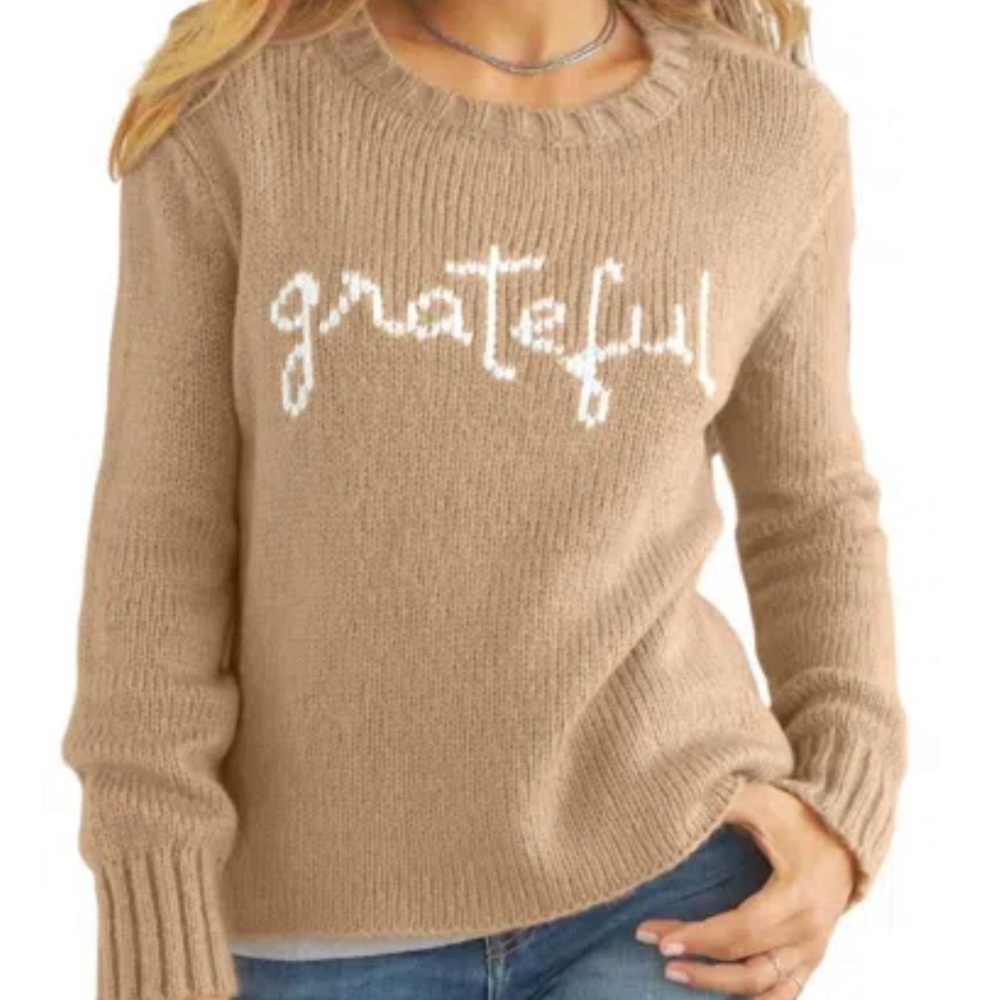 NWT wooden ships sweater